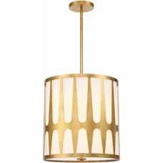 Crystorama Royston Mini Chandelier ROY-805-GA