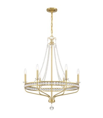 Crystorama Seville Chandelier SEV-1806-AG