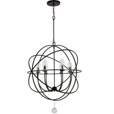 Crystorama Solaris Pendant SOL-9328-EB