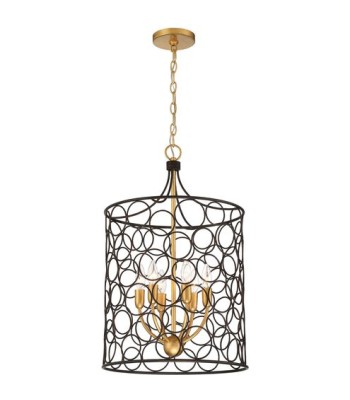 Crystorama Stemmons Mini Chandelier STM-B5106-BZ-GA
