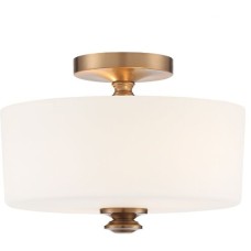 Crystorama Travis Semi Flush TRA-A3302-VG