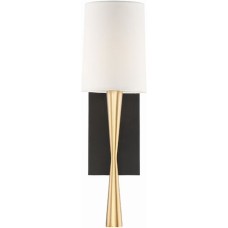 Crystorama Trenton Sconce TRE-221-AG-BF