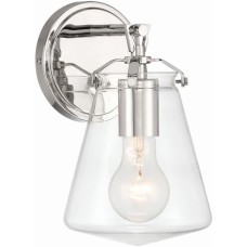 Crystorama Voss Sconce VSS-7001-PN