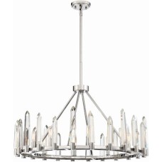 Crystorama Watson Chandelier WAT-B2008-PN