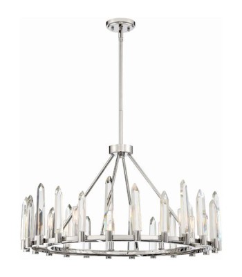 Crystorama Watson Chandelier WAT-B2008-PN