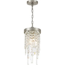 Crystorama Winfield Mini Pendant WIN-210-SA-CL-MWP