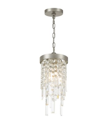 Crystorama Winfield Mini Pendant WIN-210-SA-CL-MWP