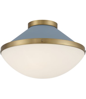 Crystorama Xander Flush Mount XAN-8002-VG-BL
