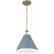 Crystorama Xavier Mini Pendant XAV-B8301-VG-BL