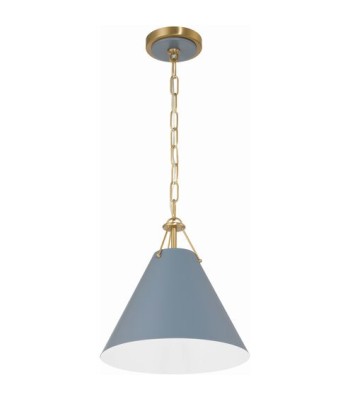 Crystorama Xavier Mini Pendant XAV-B8301-VG-BL