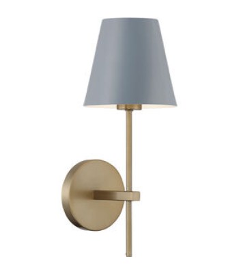 Crystorama Xavier Sconce XAV-B8321-VG-BL
