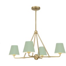 Crystorama Xavier Chandelier XAV-B9304-VG-GR