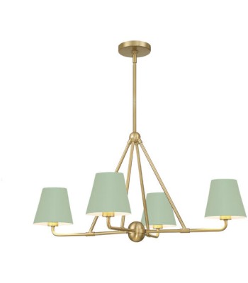 Crystorama Xavier Chandelier XAV-B9304-VG-GR