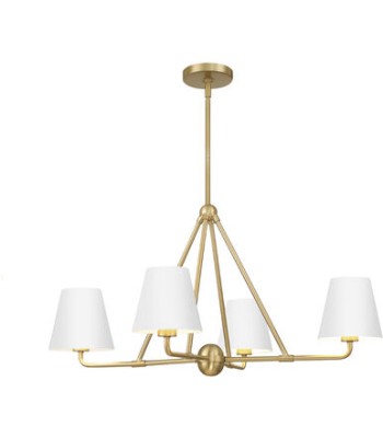 Crystorama Xavier Chandelier XAV-B9304-VG-WH