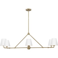 Crystorama Xavier Chandelier XAV-B9306-VG-WH