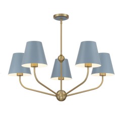 Crystorama Xavier Chandelier XAV-B9315-VG-BL