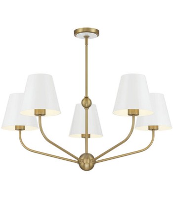 Crystorama Xavier Chandelier XAV-B9315-VG-WH