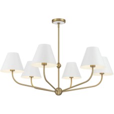 Crystorama Xavier Chandelier XAV-B9316-VG-WH