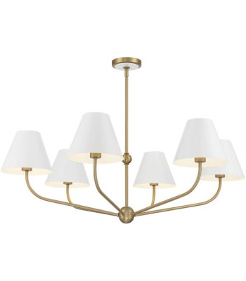 Crystorama Xavier Chandelier XAV-B9316-VG-WH