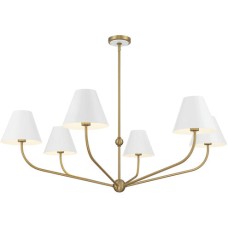 Crystorama Xavier Chandelier XAV-B9319-VG-WH