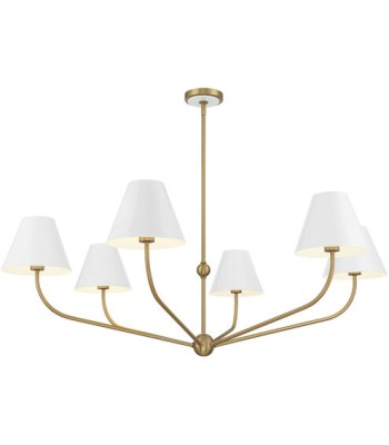 Crystorama Xavier Chandelier XAV-B9319-VG-WH