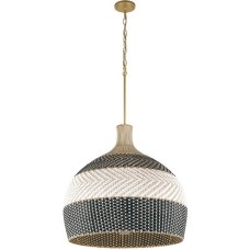 Crystorama Zanzibar Pendant ZAN-9006-SG-MK
