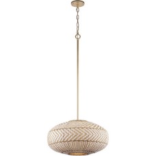 Crystorama Zanzibar Pendant ZAN-9014-SG