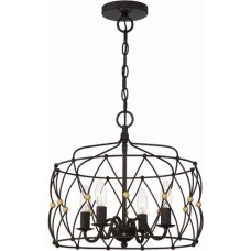 Crystorama Zucca Pendant ZUC-A9030-EB-GA