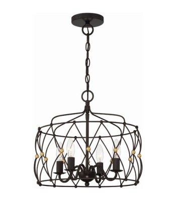 Crystorama Zucca Pendant ZUC-A9030-EB-GA