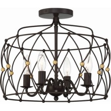 Crystorama Zucca Semi Flush ZUC-A9030-EB-GA_CEILING