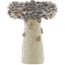 Currey Oyster Shell Bird Bath 1200-0053