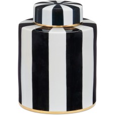 Currey Rayures Tea Canister 1200-0822