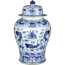 Currey South Sea Temple Jar 1200-0838
