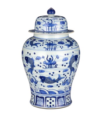 Currey South Sea Temple Jar 1200-0838