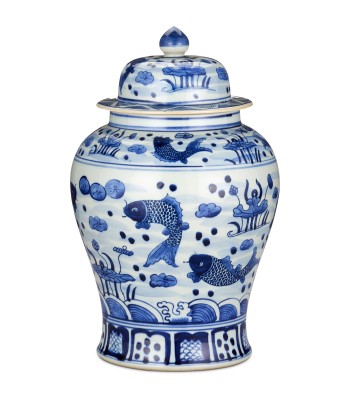 Currey South Sea Temple Jar 1200-0839