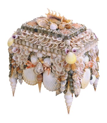 Currey Boardwalk Shell Jewelry Box 1251