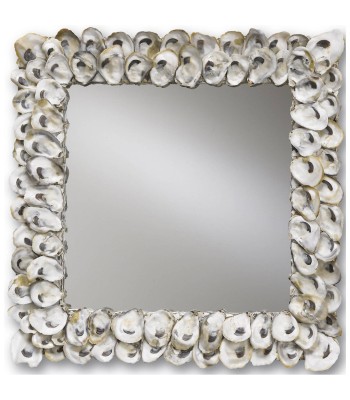 Currey Oyster Shell Wall Mirror 1348