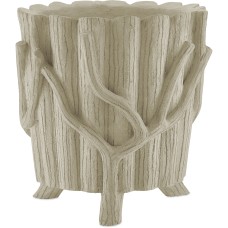 Currey Faux Bois Planter 2200-0002