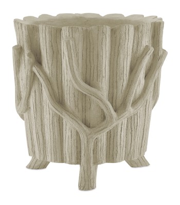 Currey Faux Bois Planter 2200-0002