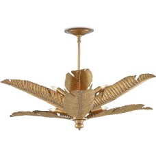 Currey Tropical Semi-Flush Mount 9000-0544