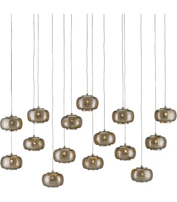 Currey Pepper Multi-Drop Pendant 9000-0692