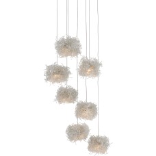 Currey Birds Nest Multi-Drop Pendant 9000-0697