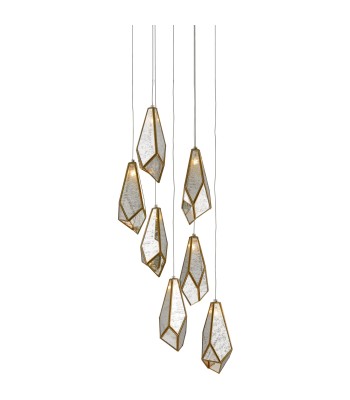 Currey Glace Multi-Drop Pendant 9000-0704