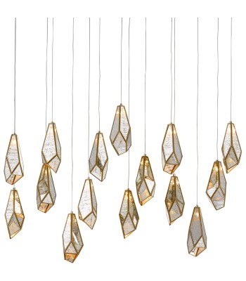 Currey Glace Multi-Drop Pendant 9000-0706