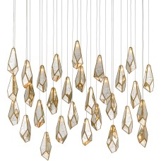 Currey Glace Multi-Drop Pendant 9000-0707