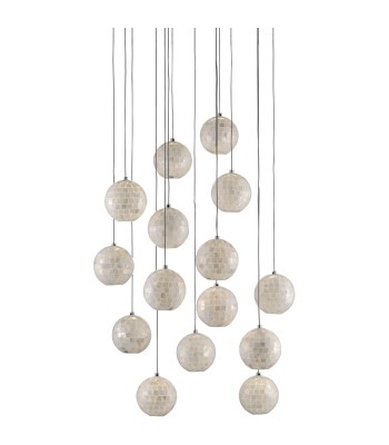 Currey Finhorn Multi-Drop Pendant 9000-0719