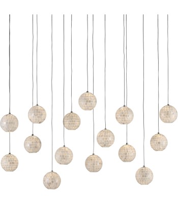 Currey Finhorn Multi-Drop Pendant 9000-0720