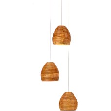 Currey Beehive Multi-Drop Pendant 9000-0999