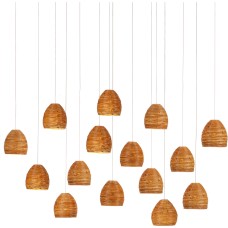 Currey Beehive Multi-Drop Pendant 9000-1002