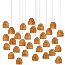 Currey Beehive Multi-Drop Pendant 9000-1003